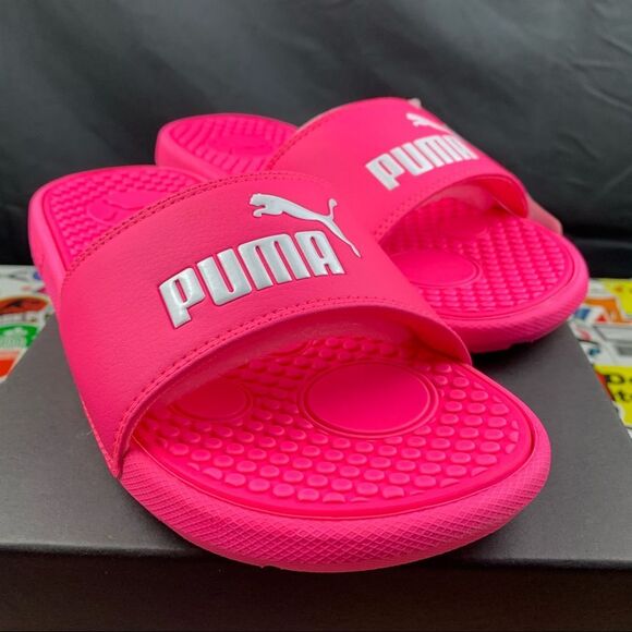 Puma Cool Cat Hot Pink Slides Womens Various Sizes - Picture 4 of 9